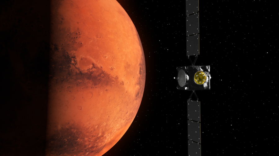 new illustration Hera’s Mars Flyby, A Key Step in ESA’s Planetary Defence Mission