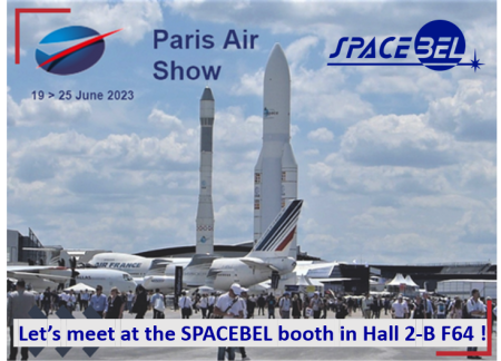 new illustration SPACEBEL at the 54th Edition of the International Paris Air Show