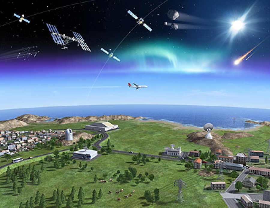 Illustration de la new Acceptation finale du segment sol de la météo spatiale (Space Weather) – 10/10 pour SPACEBEL