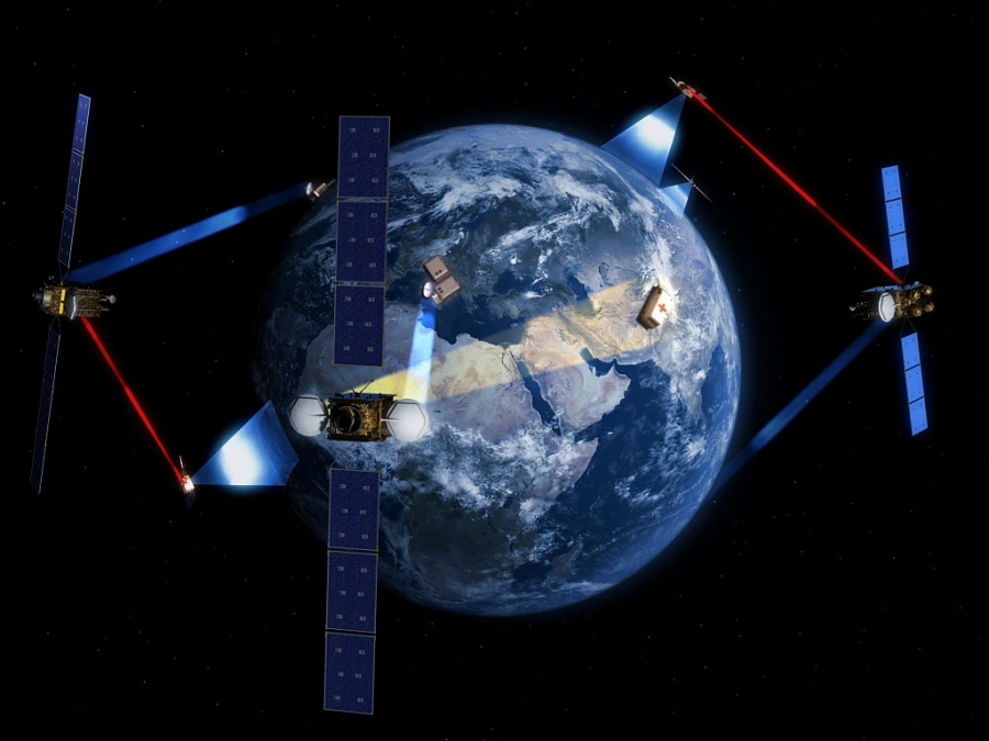 Illustration de la new SPACEBEL applaudit le lancement du 2ème satellite EDRS