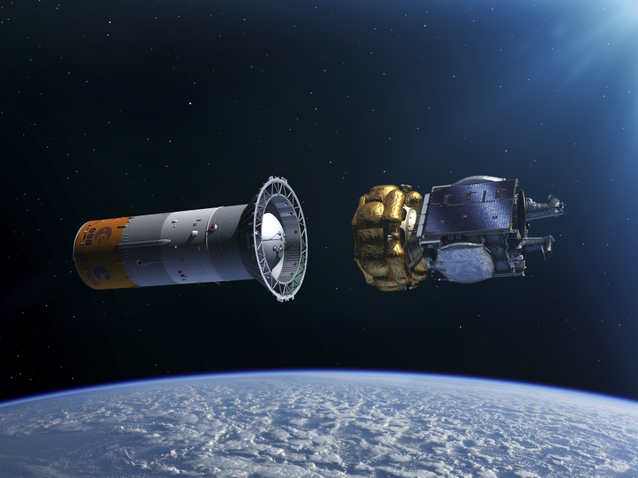 Illustration de la new SPACEBEL à bord de SmallGEO