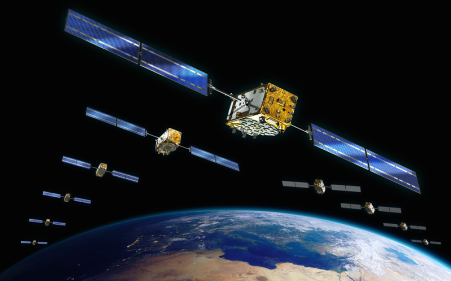 Illustration de la new Feu vert pour les logiciels de bord SPACEBEL en vue du lancement Galileo FOC