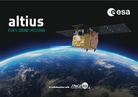 Illustration de la new Altius s’envolera dans l’Espace à bord d’une fusée Vega-C