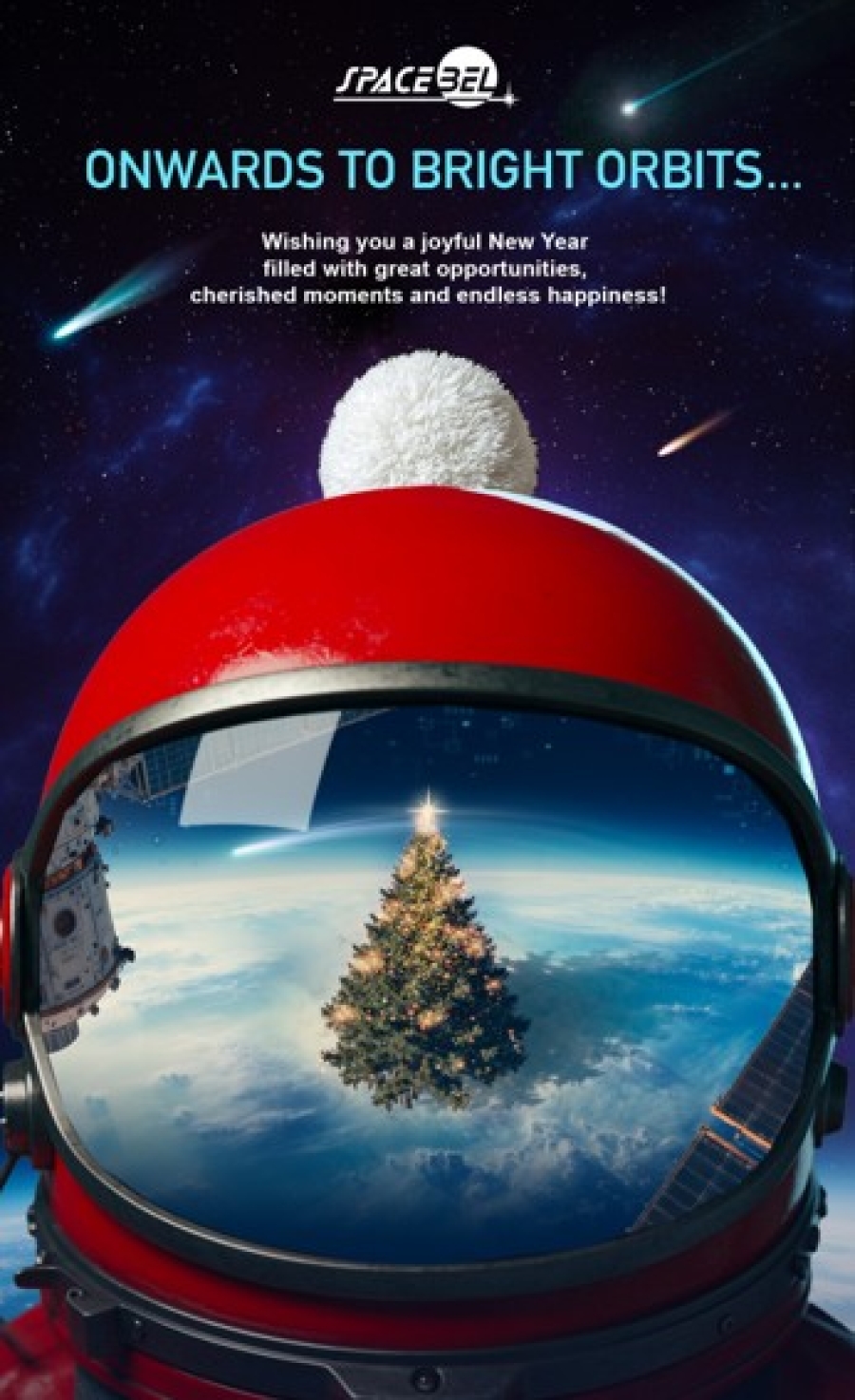 new illustration Best Wishes from SPACEBEL
