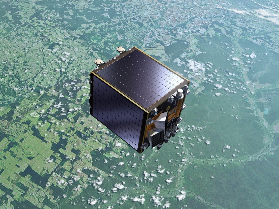 Illustration de la new PROBA-VEGETATION : le nouveau microsatellite de l’ESA, un nouveau contrat pour SPACEBEL
