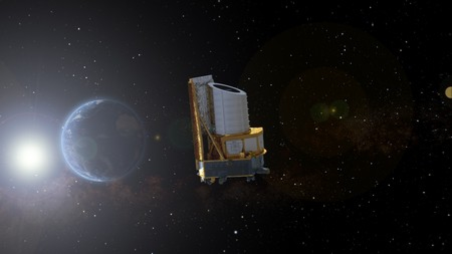 new illustration Euclid: Two Years in Space Mapping the Dark Universe with SPACEBEL Technology