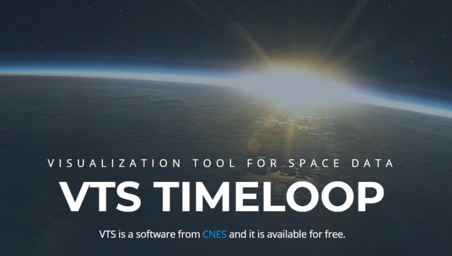Illustration de la new SPACEBEL développe VTS, l’outil de visualisation pour données spatiales du CNES