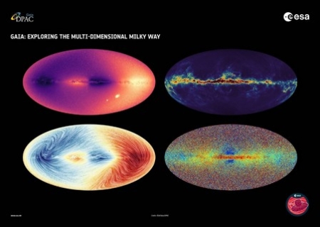 Illustration de la new SPACEBEL s'émerveille des dernières révélations cosmiques de l'observatoire spatial européen GAIA