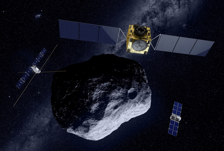 new illustration SPACEBEL Contributing Extensively to an International Planetary Defence Mission
