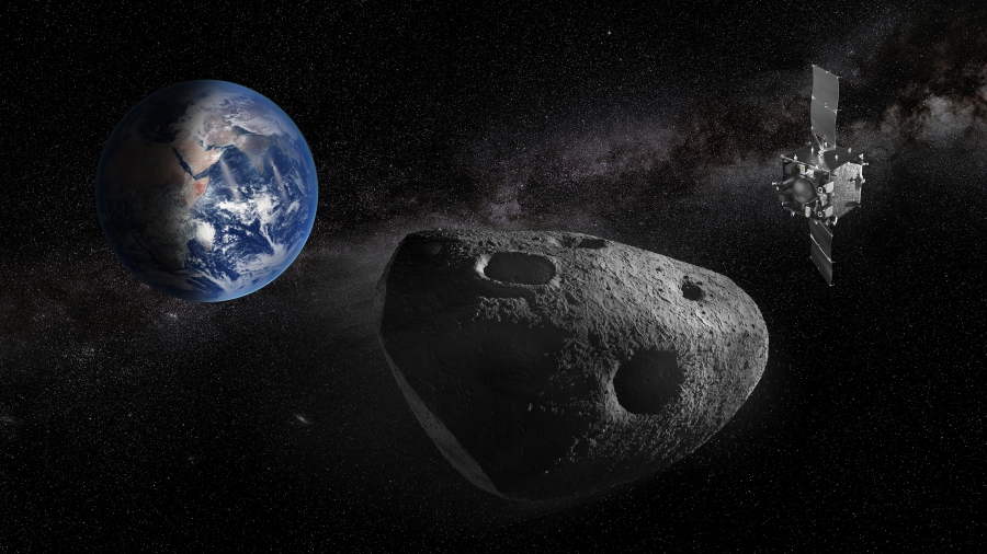 new illustration SPACEBEL and OHB Italia Sealing Deal for ESA’s RAMSES Mission Onboard Software in View of Apophis Asteroid Rendezvous