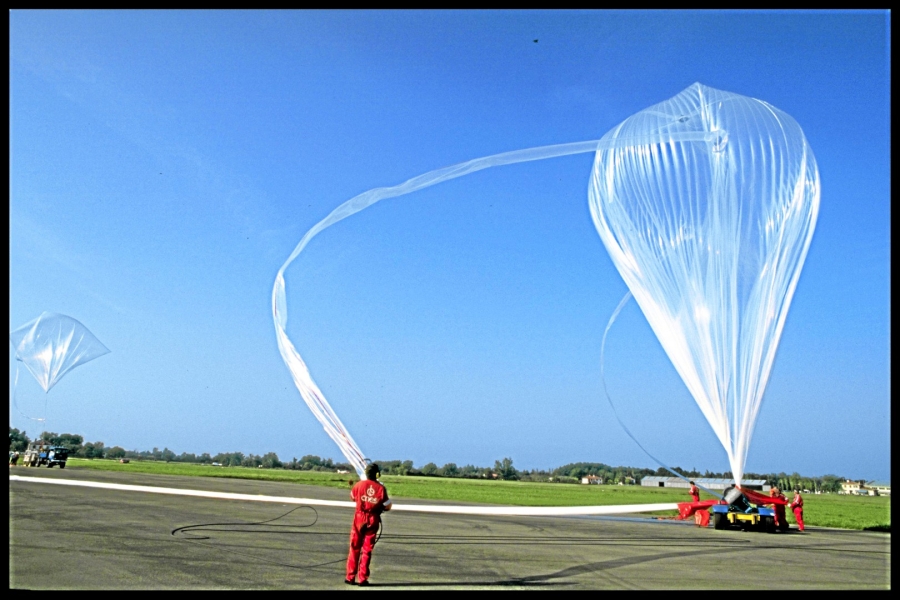 Illustration de la new SPACEBEL aide à contrôler les ballons stratosphériques du CNES