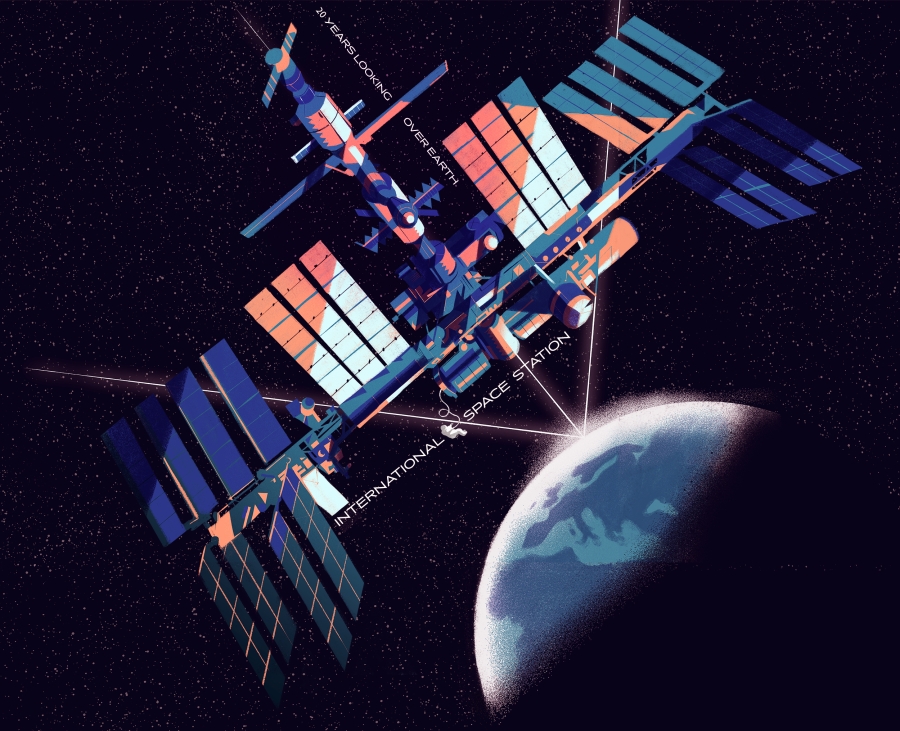 new illustration 20th Anniversary of Human Presence aboard the International Space Station