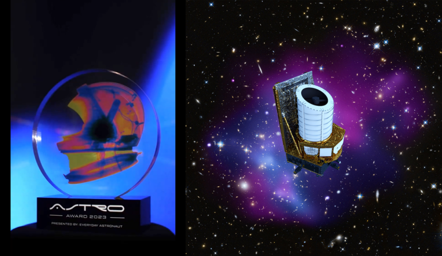 new illustration Euclid Among the Top Awardees at the Astro Awards 2024