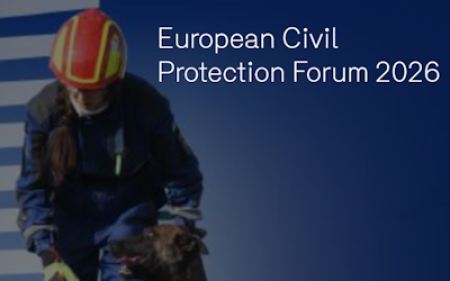 Illustration de la new European Civil Protection Forum 2026