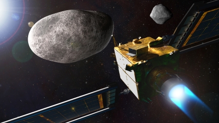new illustration NASA’s DART Making History... and Paving the Way for ESA’s HERA Mission with SPACEBEL Technology