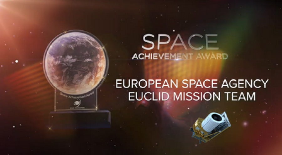 Illustration de la new Et le Prix « Space Achievement Award 2024 » est décerné à... EUCLID !